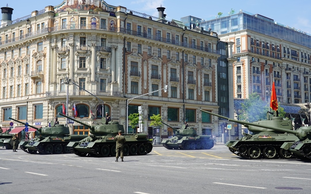 Nga tổng duyệt chuẩn bị cho lễ duyệt binh kỷ niệm 75 năm Chiến thắng